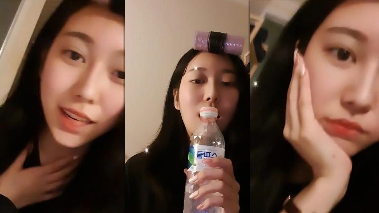 Jane (MOMOLAND)'s Instagram Live Stream from August 23th 2020.