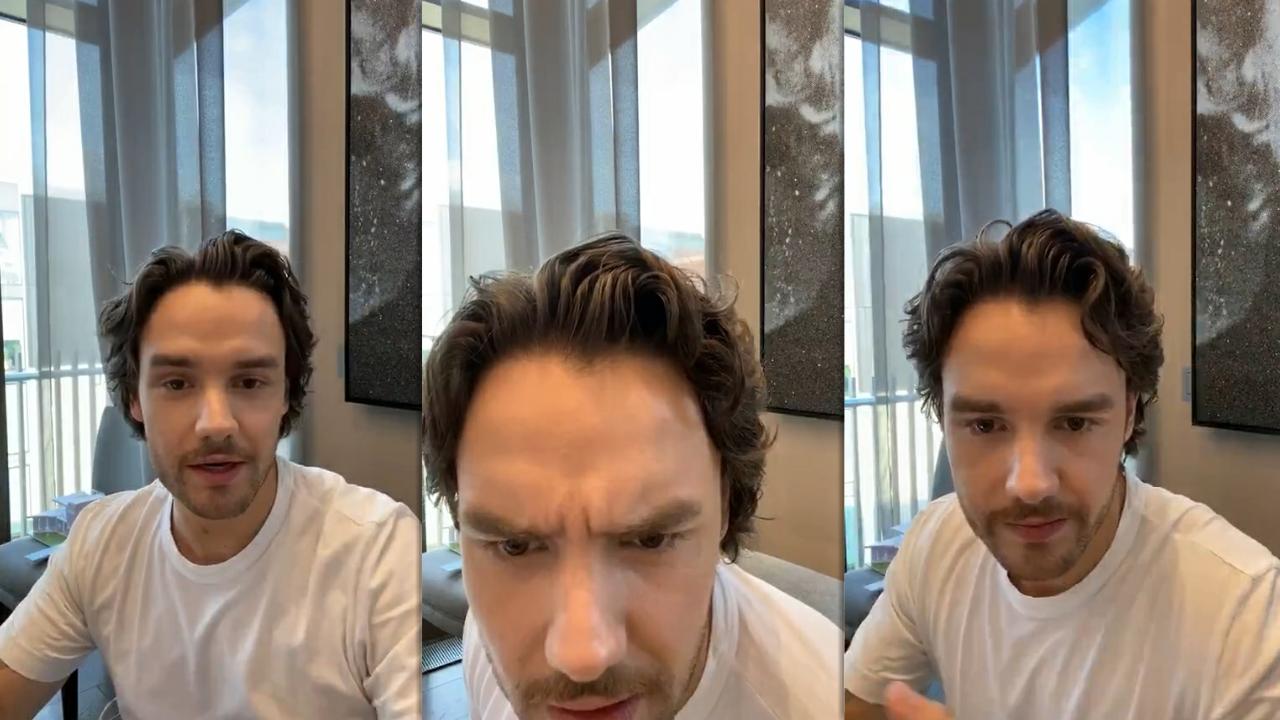Liam Payne's Instagram Live Stream from August 23th 2020.