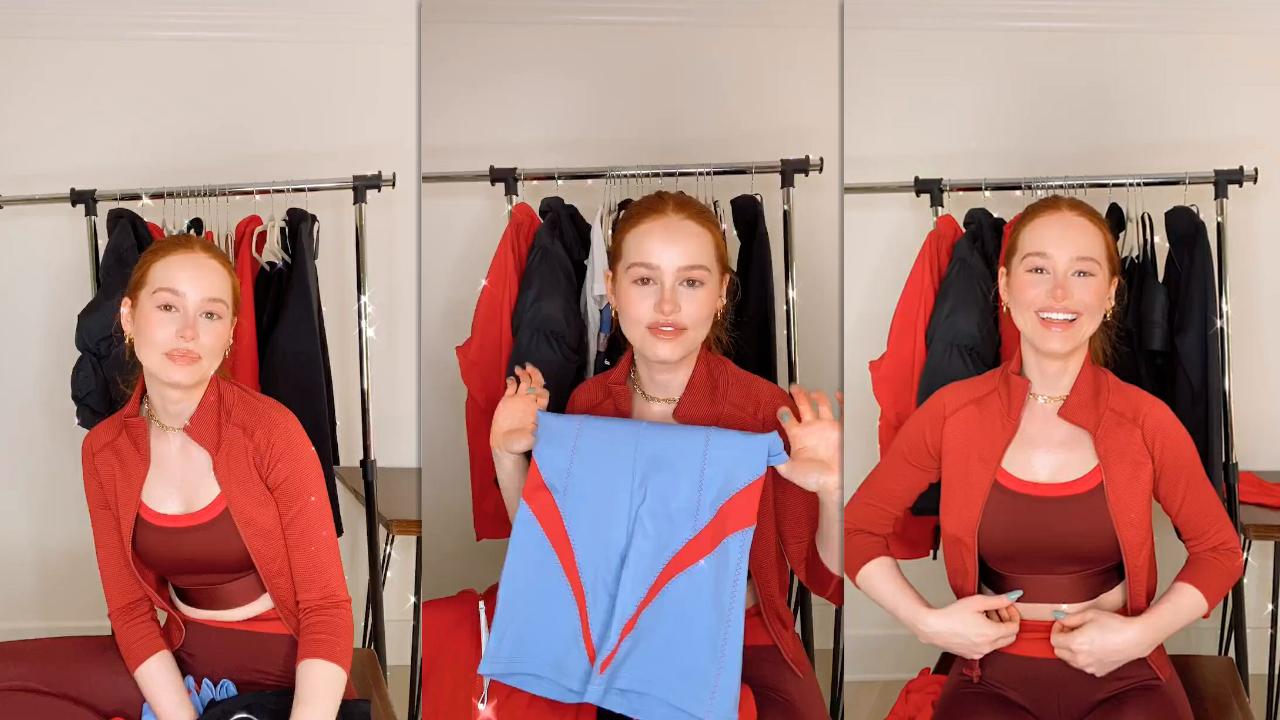 Madelaine Petsch's Instagram Live Stream from August 1st 2020.