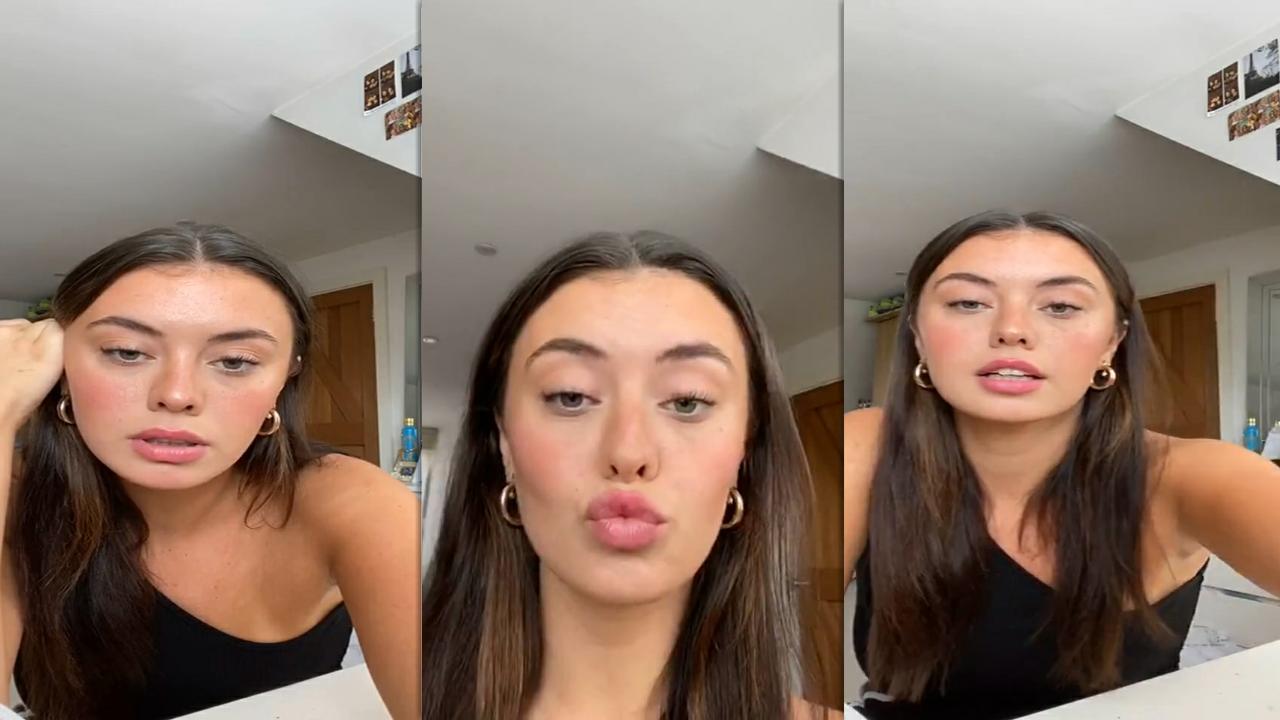 Millie Hannah's Instagram Live Stream from August 12th 2020.