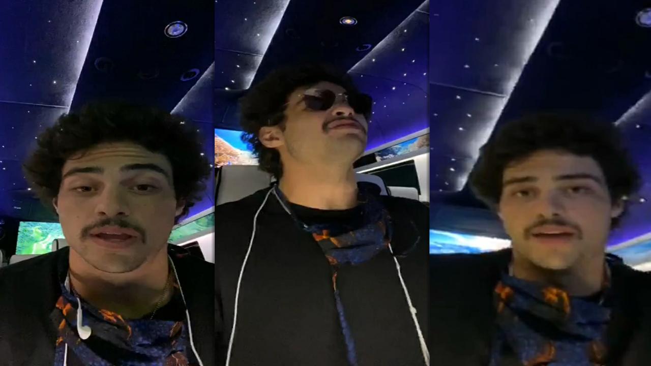 Noah Centineo's Instagram Live Stream from August 13th 2020.