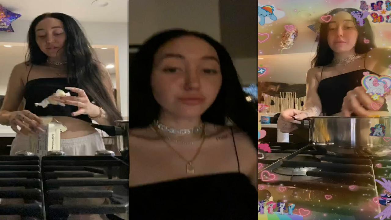 Noah Cyrus Instagram Live Stream from August 15th 2020.