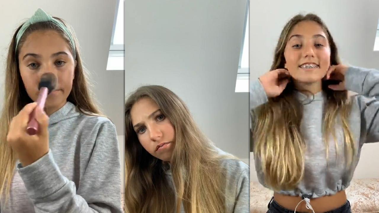 Rosie McClelland's Instagram Live Stream from August 19th 2020.