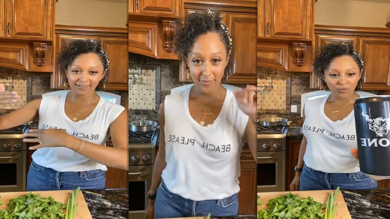Tamera Mowry's Instagram Live Stream from July 31th 2020.