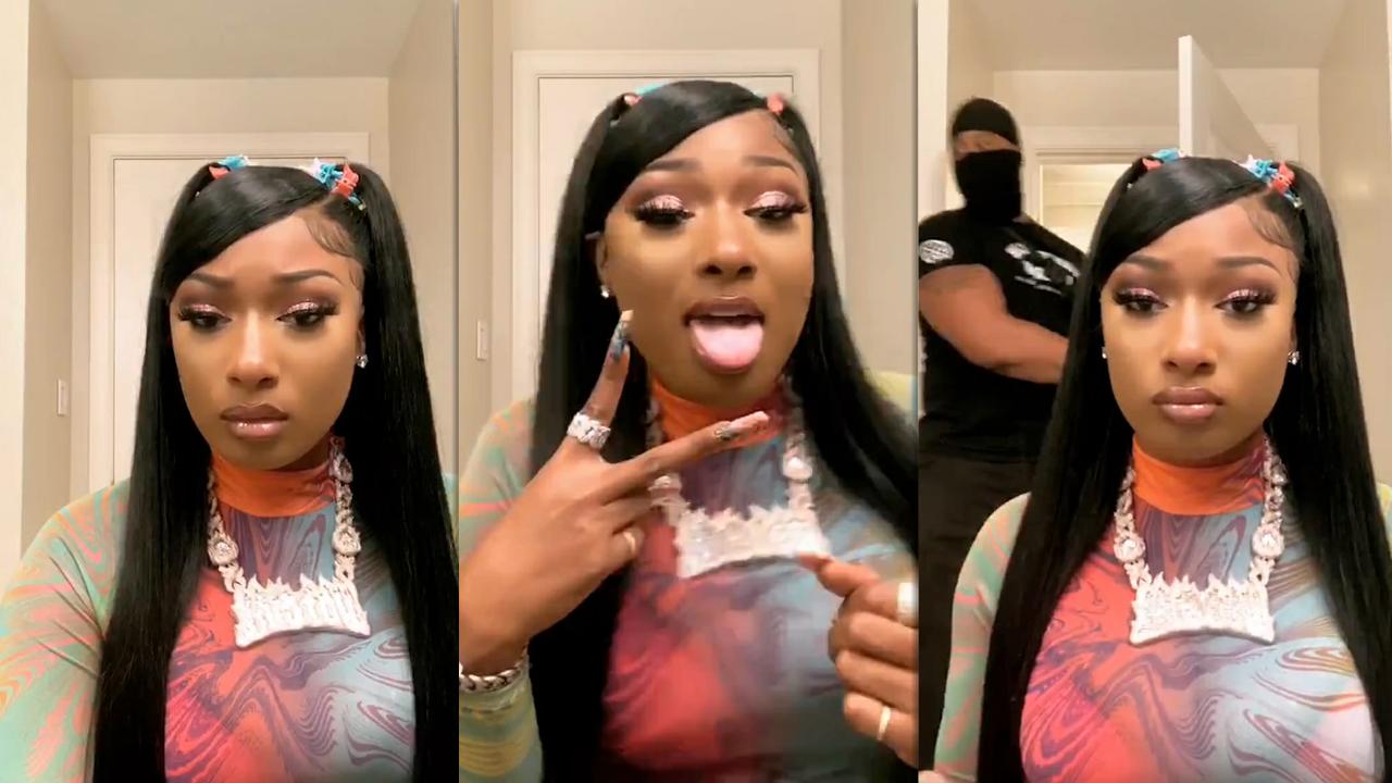 Megan Thee Stallion's Instagram Live Stream from August 16th 2020.