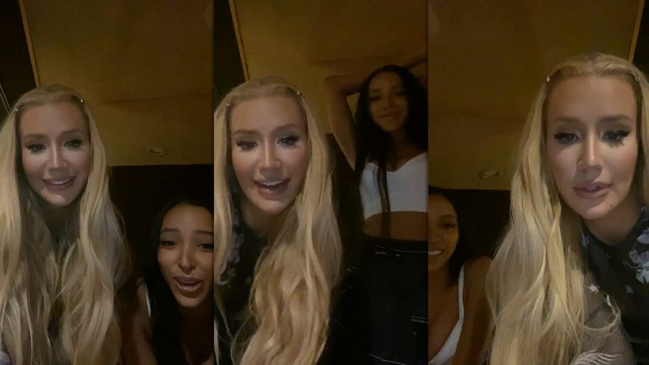 Iggy Azalea's Instagram Live Stream with Tinashe from August 20th 2020.