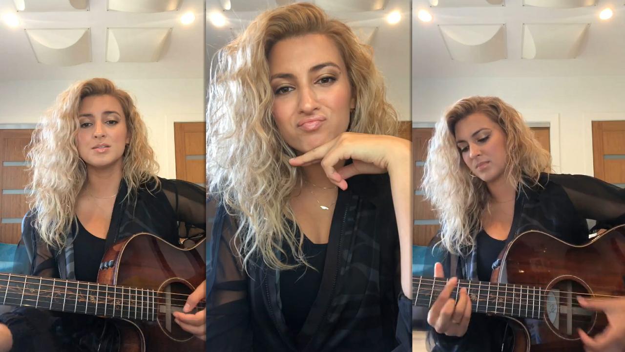 Tori Kelly's Instagram Live Stream from August 13th 2020.