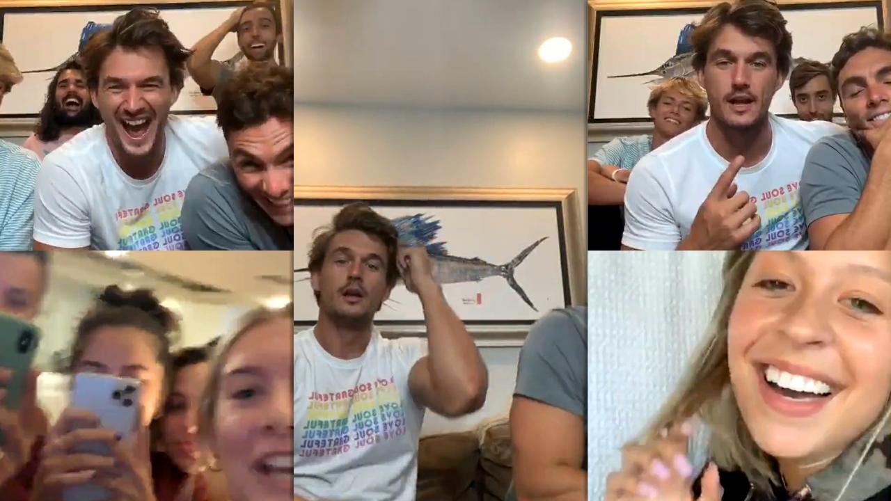 Tyler Cameron's Instagram Live Stream from August 13th 2020.
