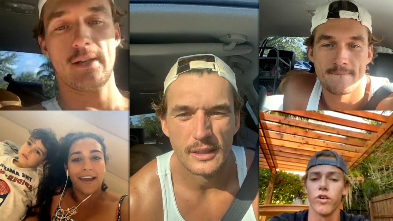 Tyler Cameron's Instagram Live Stream from August 25th 2020.