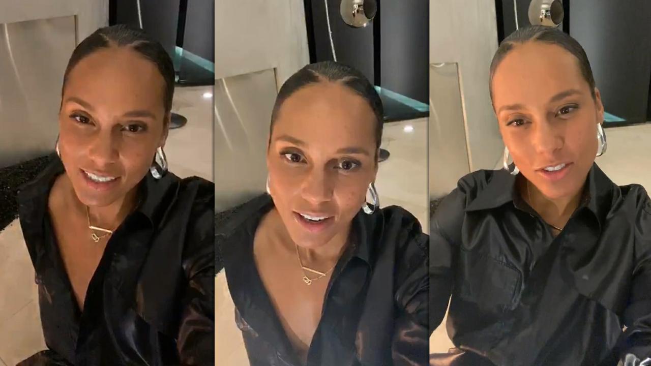 Alicia Keys' Instagram Live Stream from September 17th 2020.