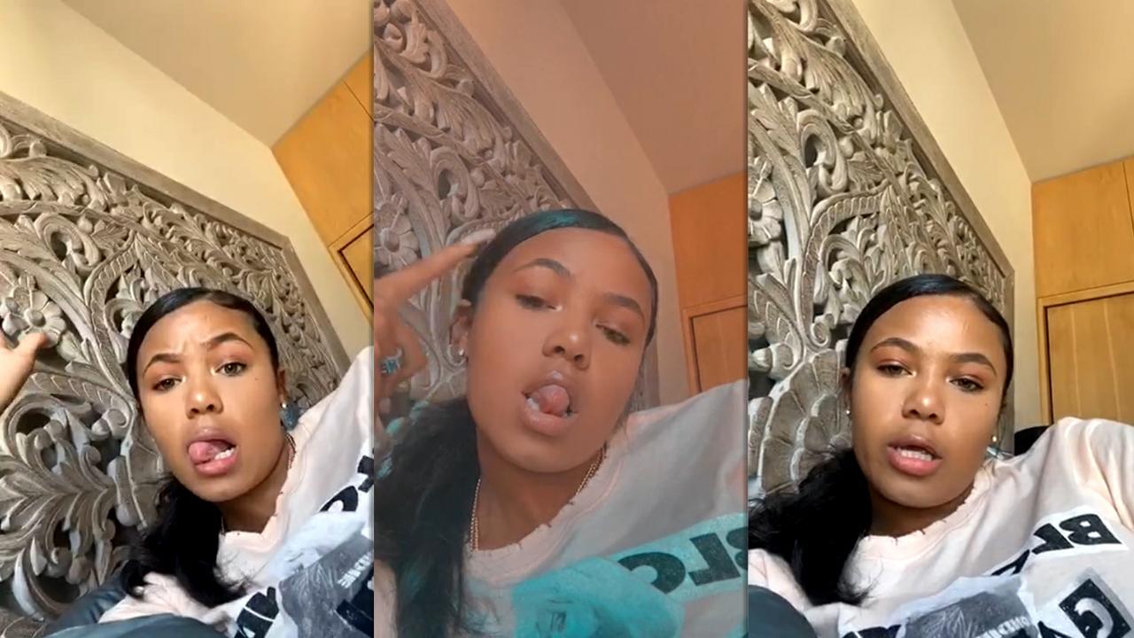 Brooklyn Queen's Instagram Live Stream from September 18th 2020.