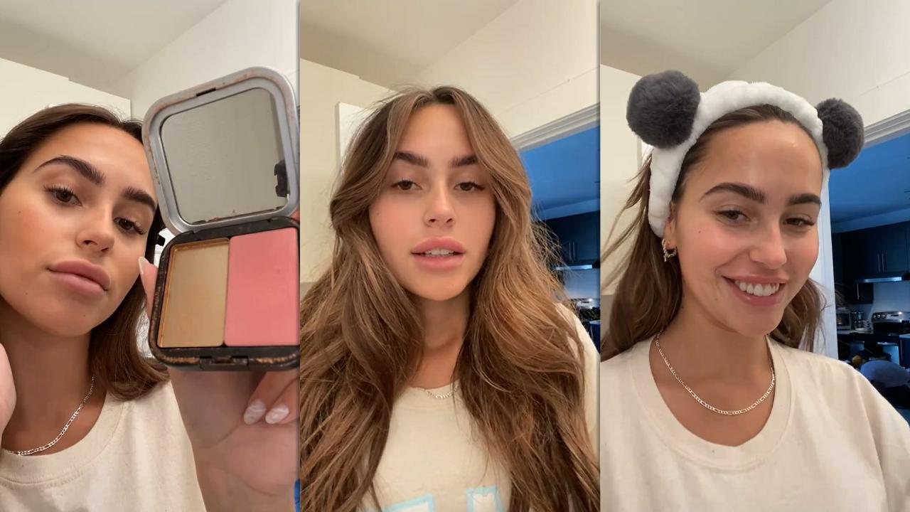Claudia Tihan's Instagram Live Stream from September 20th 2020.