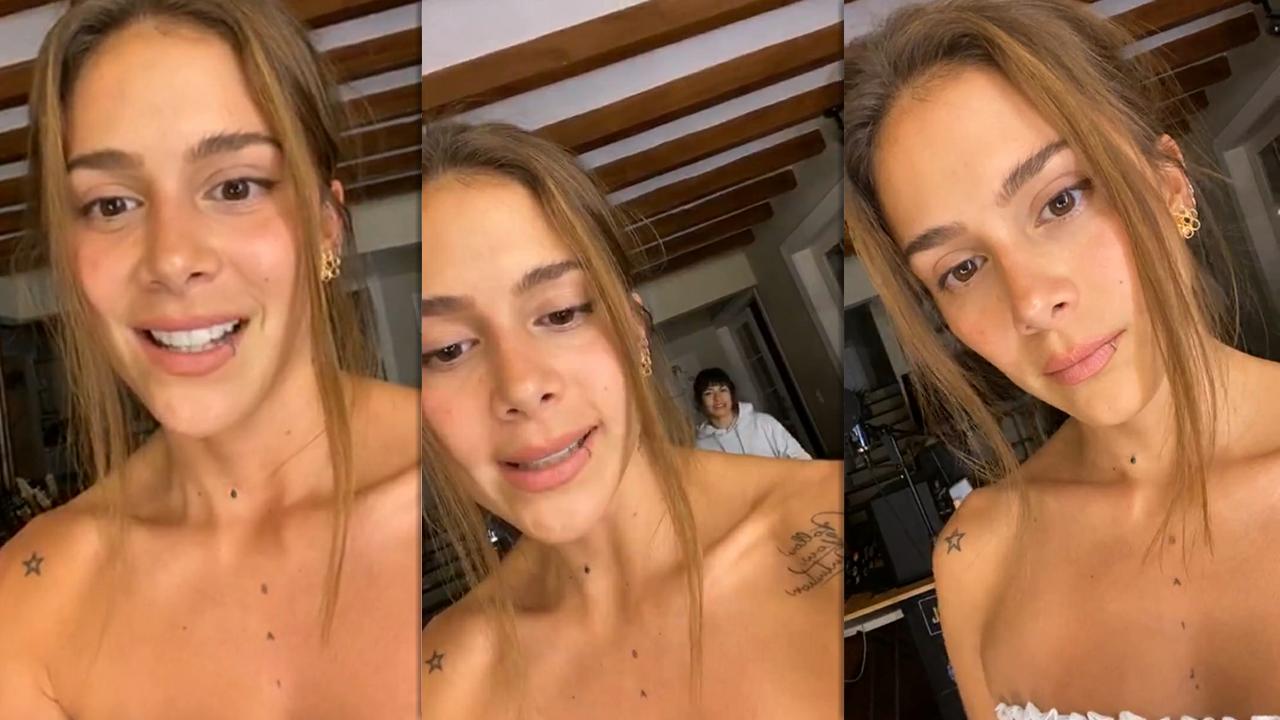 Greeicy Rendón's Instagram Live Stream from September 15th 2020.