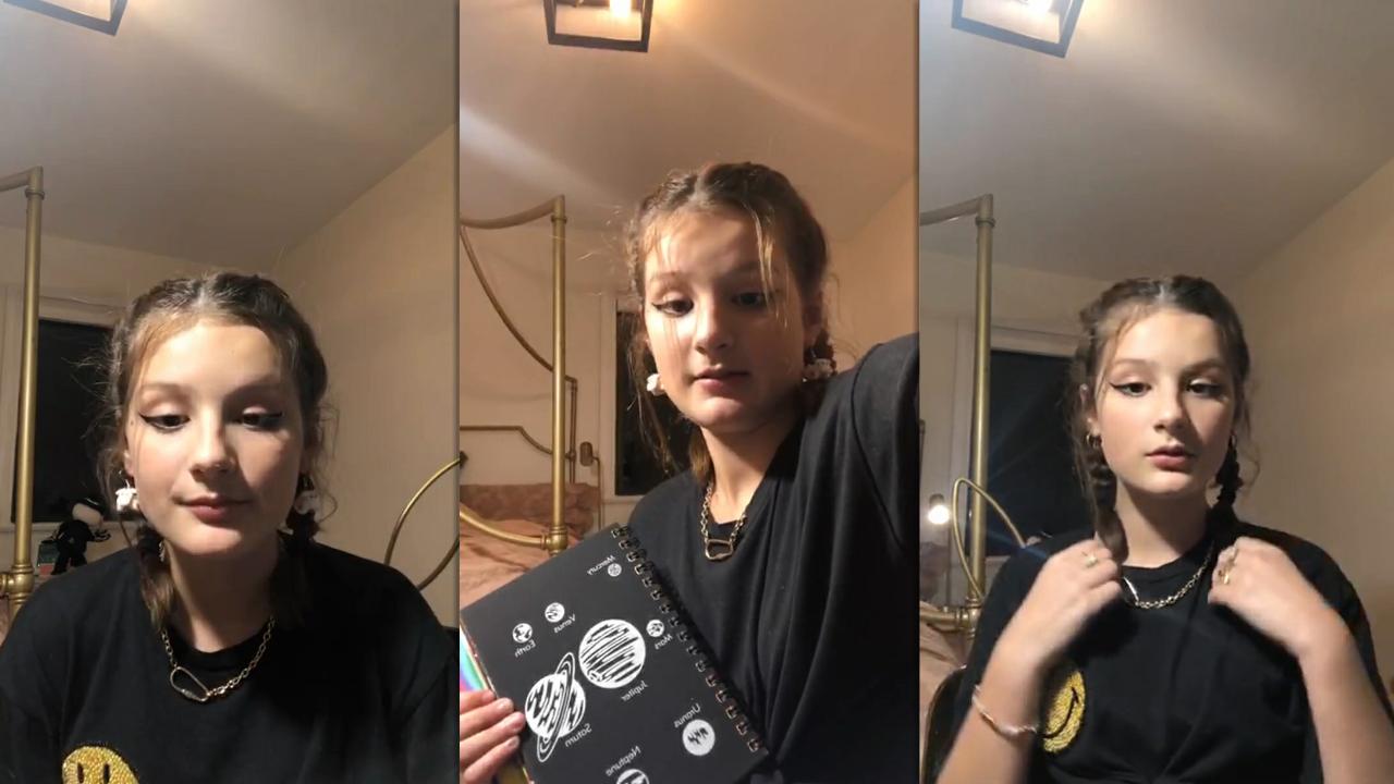 Hayley LeBlanc's Instagram Live Stream from September 10th 2020.