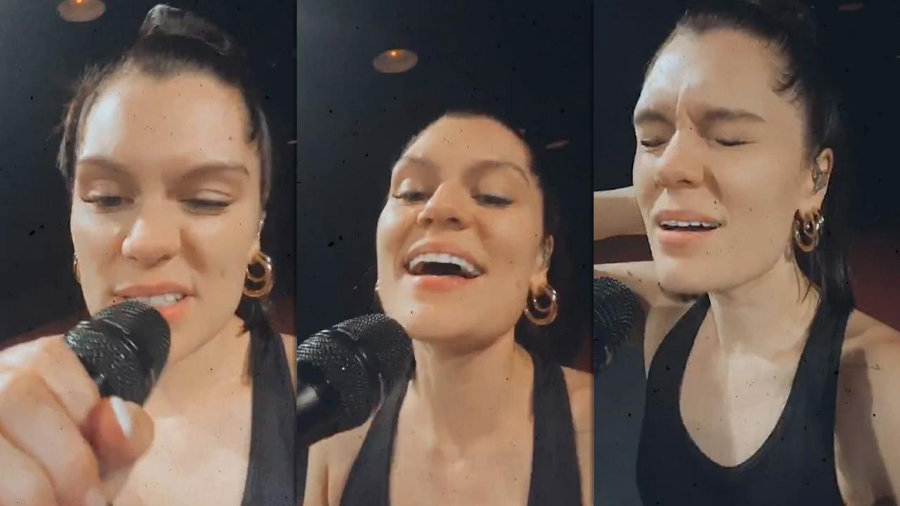 Jessie J's Instagram Live Stream from September 16th 2020.