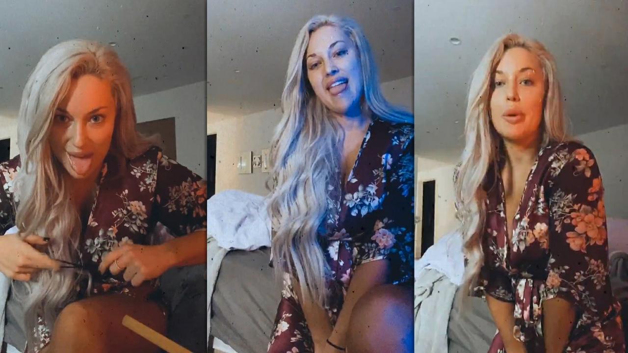 Laci Kay Somers Instagram Live Stream from September 28th 2020.