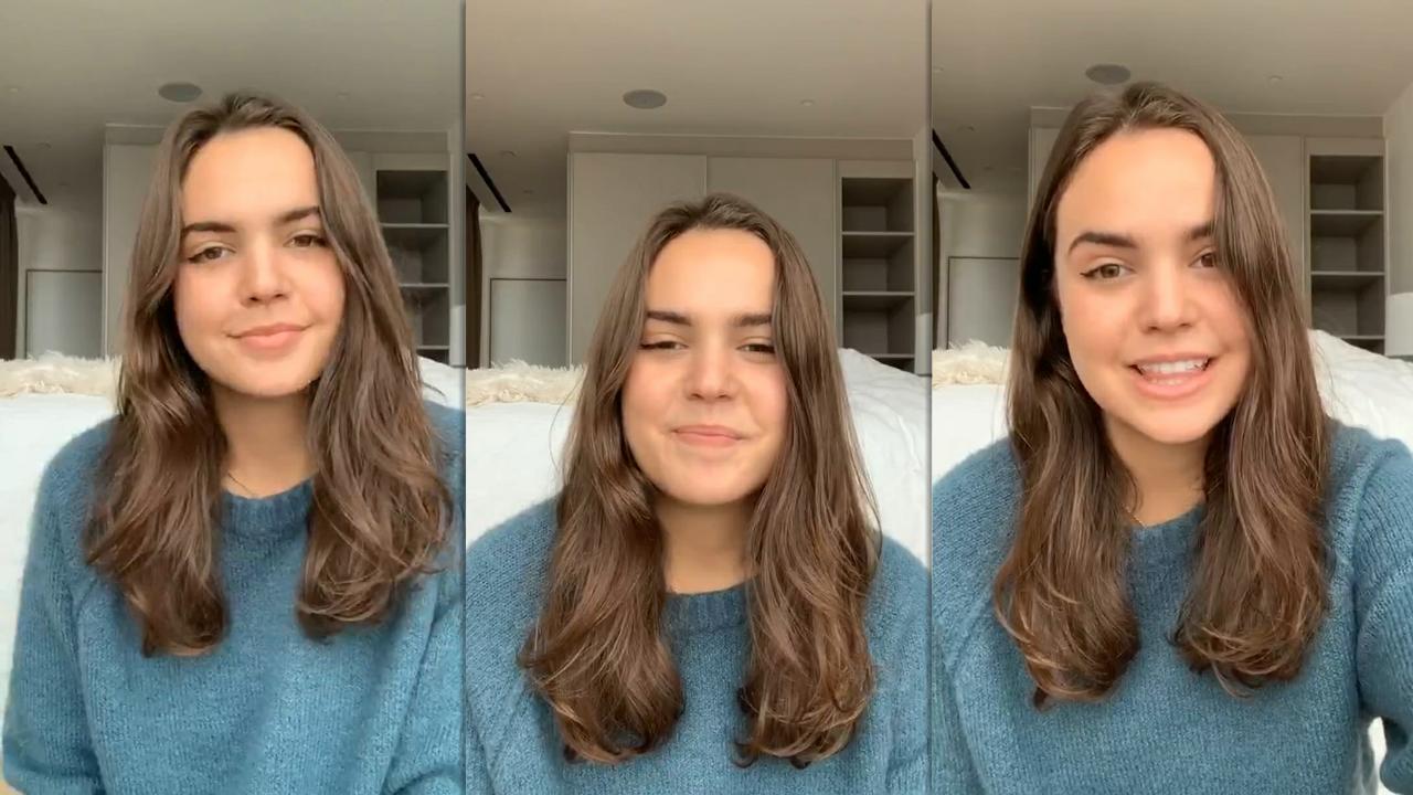 Bailee Madison's Instagram Live Stream from October 13th 2020.