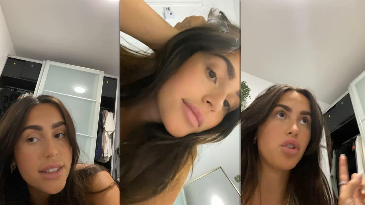 Claudia Tihan's Instagram Live Stream from October 15th 2020.