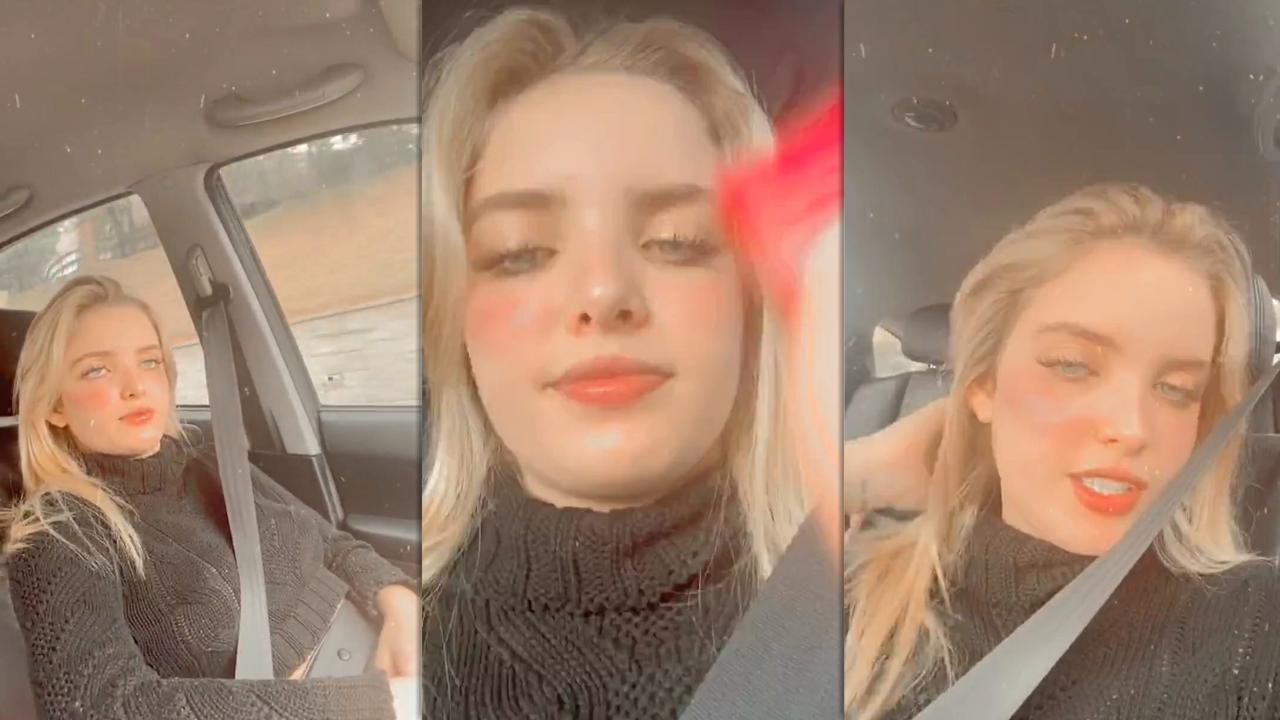 Giovanna Chaves Instagram Live Stream from October 7th 2020.