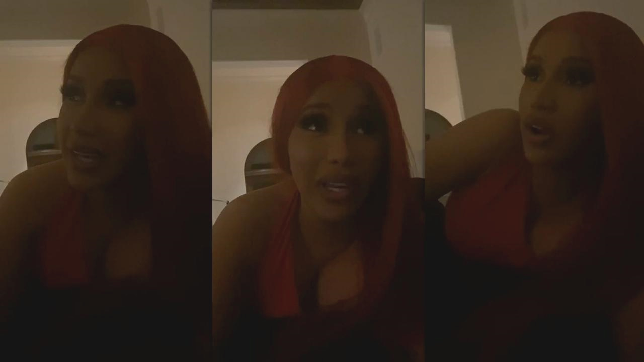 Cardi B's Instagram Live Stream from October 13th 2020.