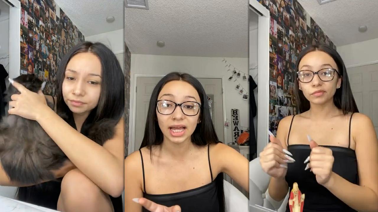 Josie Alesia's Instagram Live Stream from October 24th 2020.