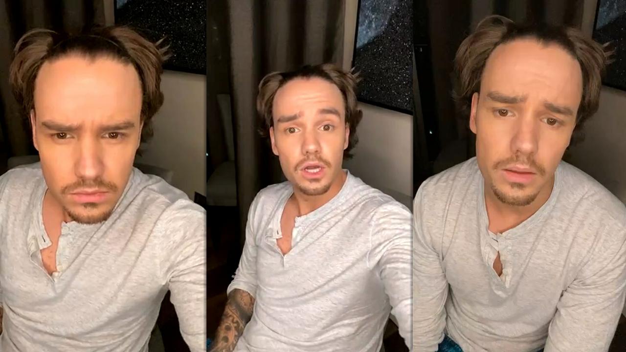 Liam Payne's Instagram Live Stream from October 25th 2020.
