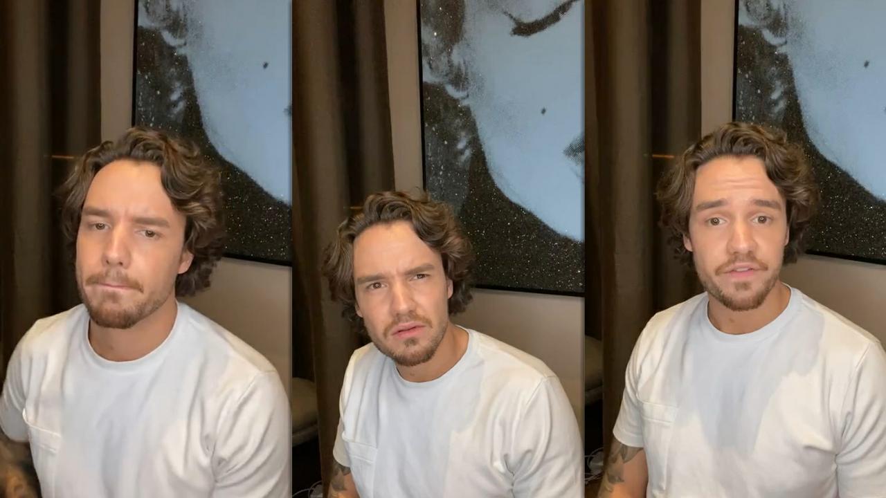 Liam Payne's Instagram Live Stream from October 31th 2020.