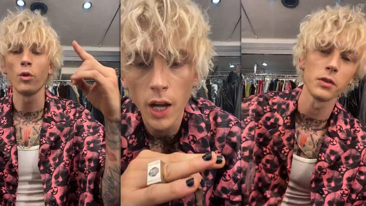 Machine Gun Kelly's Instagram Live Stream from October 1st 2020.