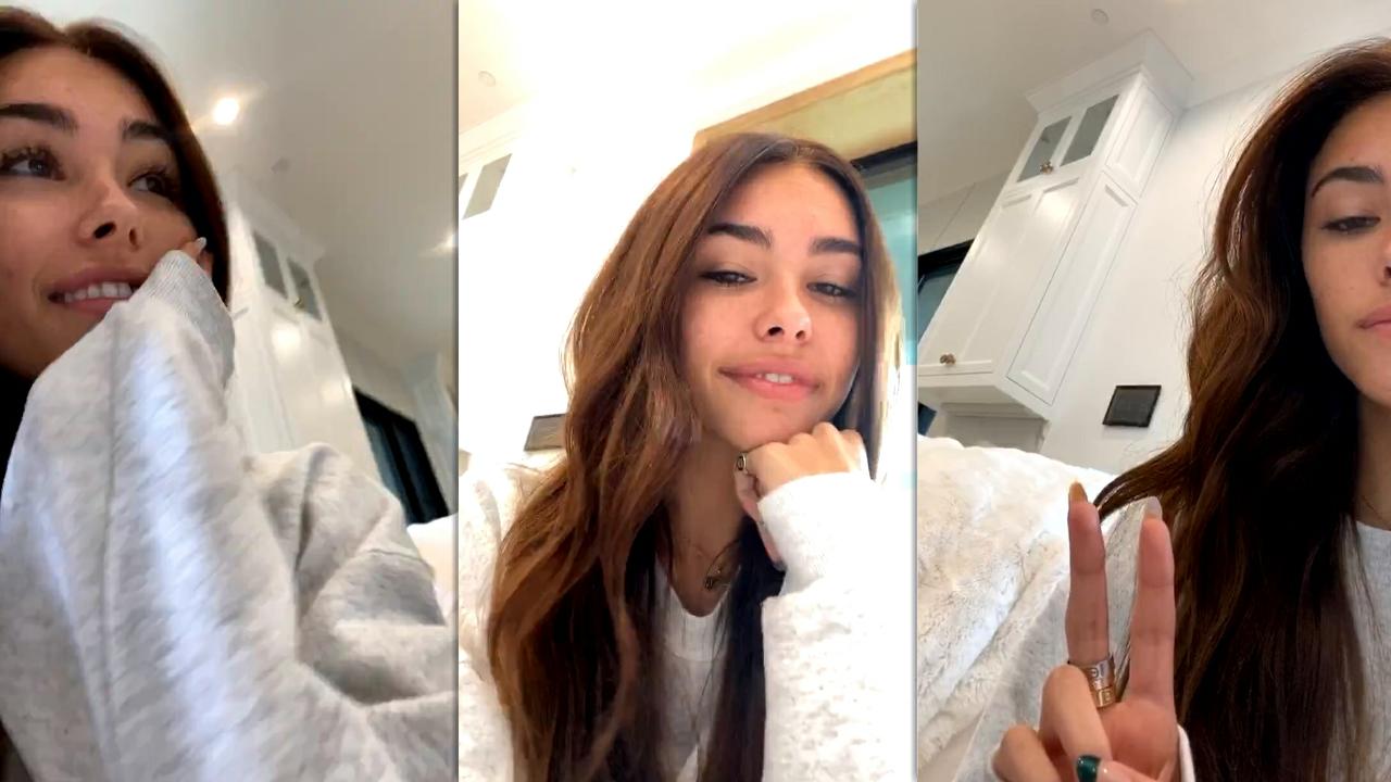 Madison Beer's Instagram Live Stream from October 25th 2020.