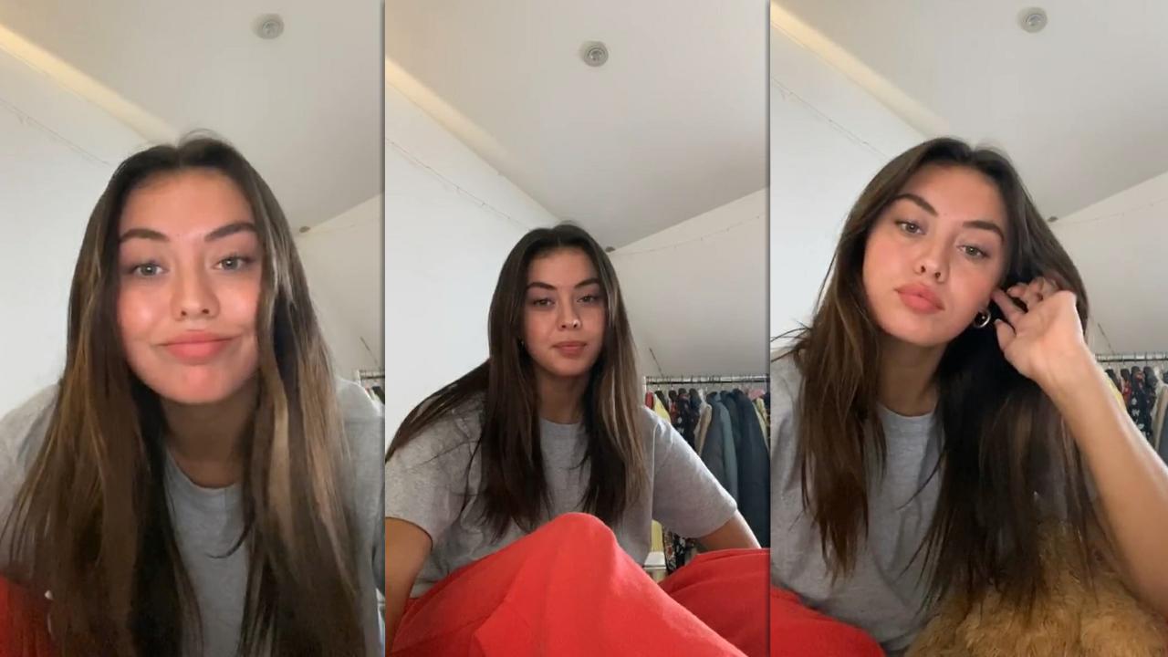 Millie Hannah's Instagram Live Stream from October 4th 2020.