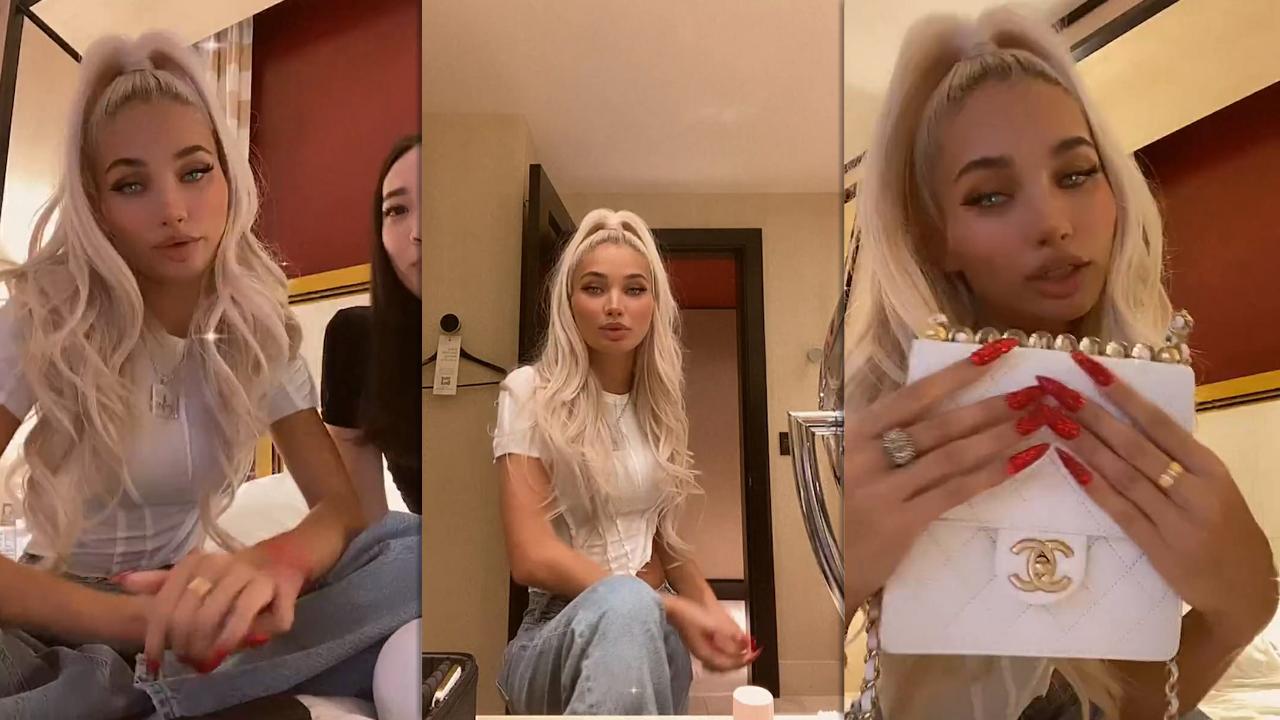 Pia Mia Perez's Instagram Live Stream from October 11th 2020.