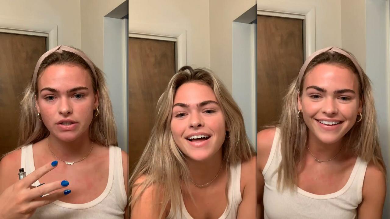 Summer McKeen's Instagram Live Stream from October 1st 2020.