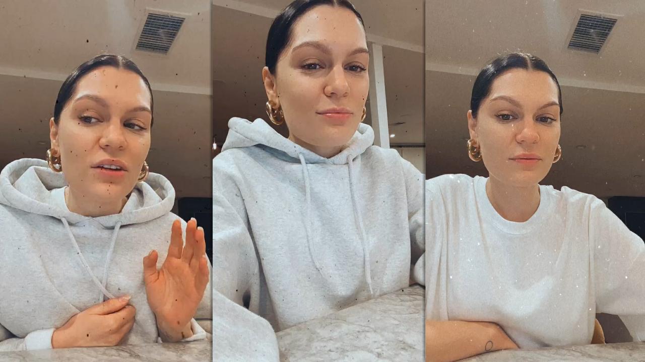 Jessie J's Instagram Live Stream from November 22th 2020.