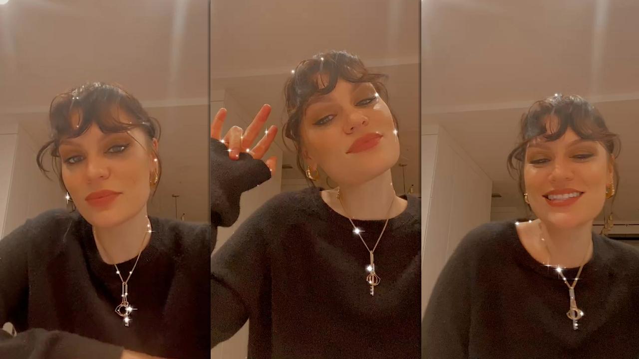 Jessie J's Instagram Live Stream from November 8th 2020.
