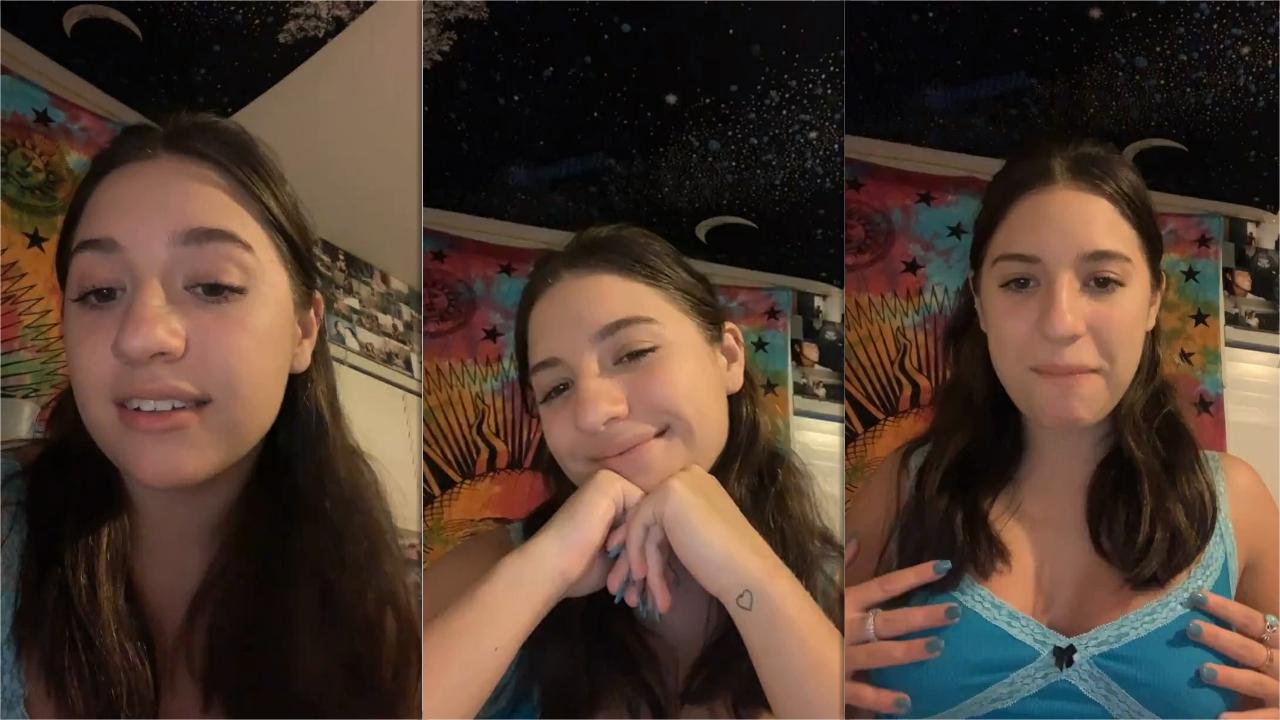 Mackenzie Ziegler Instagram Live Stream 1 November 2020