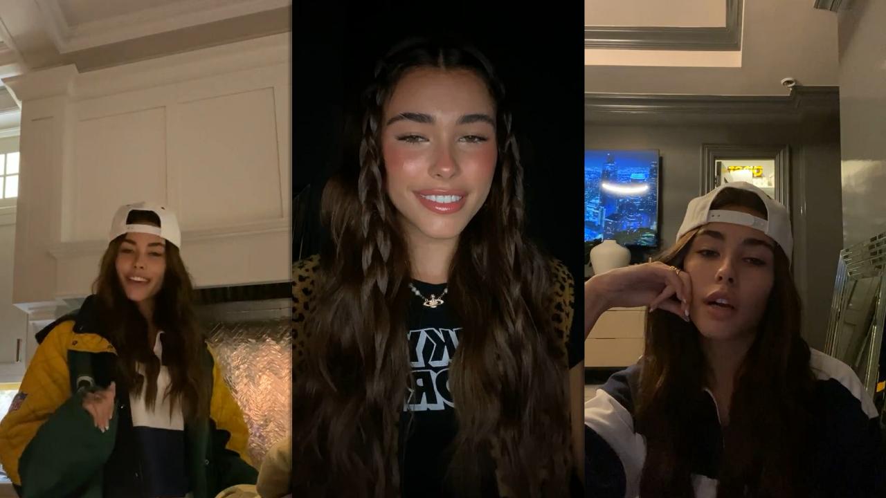 Madison Beer's Instagram Live Stream from November 20th 2020.