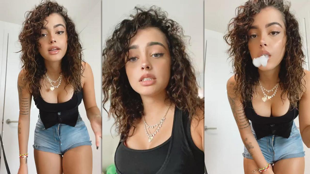 Malu Trevejo's Instagram Live Stream from November 24th 2020.