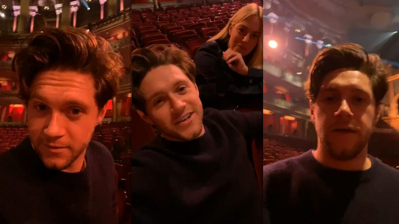 Niall Horan's Instagram Live Stream with Ashe from November 6th 2020.