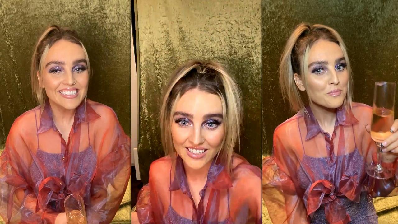 Perrie Edwards Instagram Live Stream from November 10th 2020.