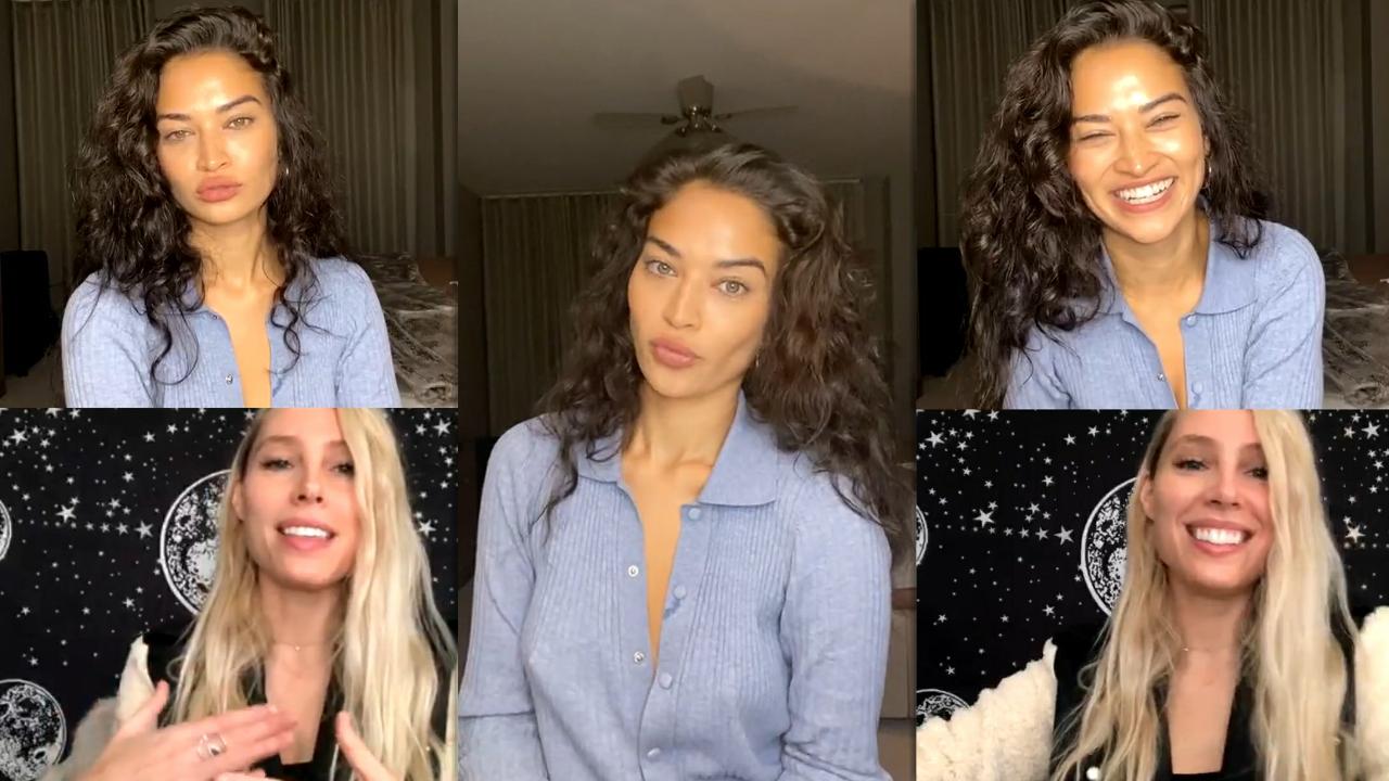 Shanina Shaik's Instagram Live Stream from November 18th 2020.