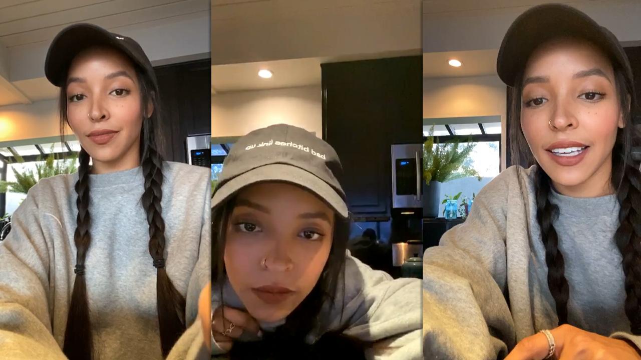 Tinashe's Instagram Live Stream from November 25th 2020.