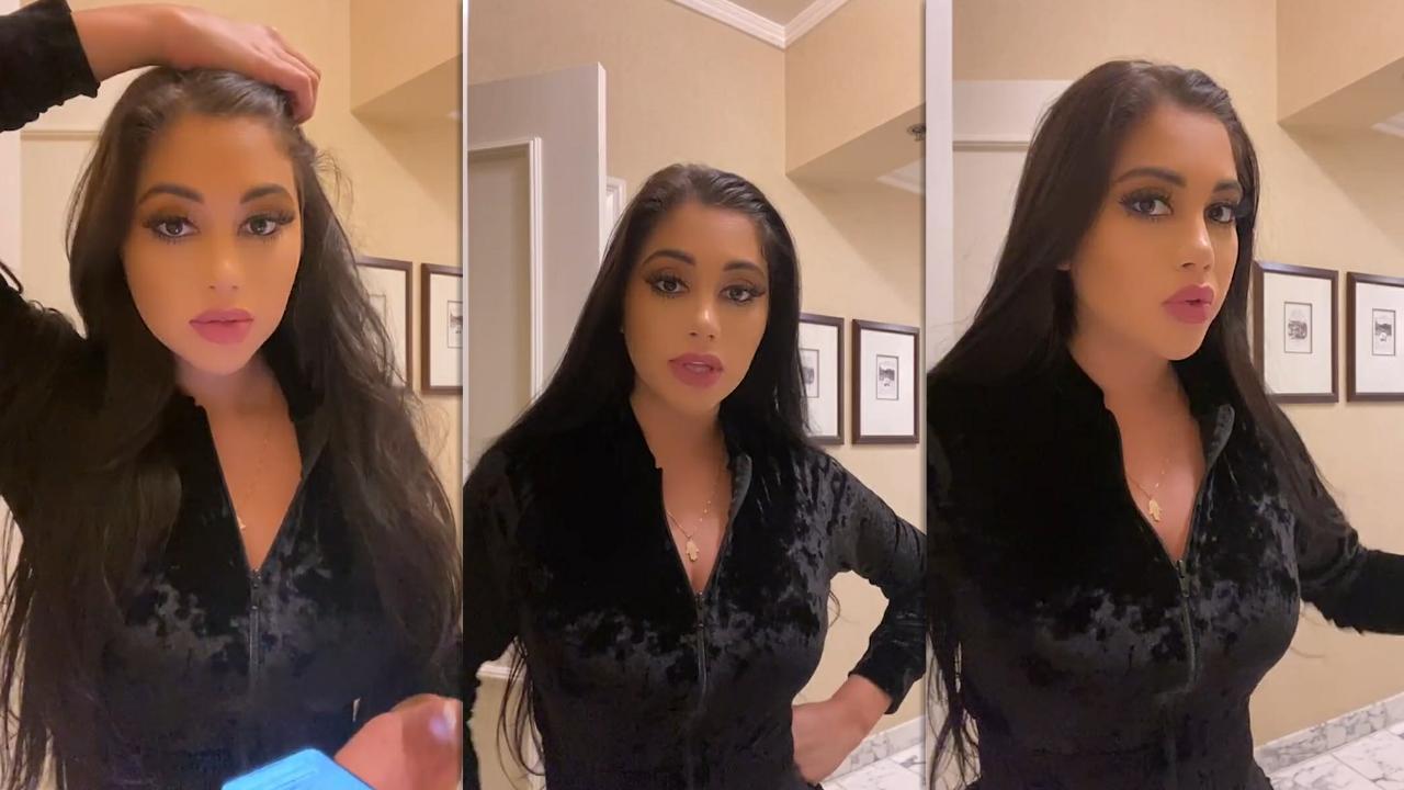 Jailyne Ojeda Ochoa's Instagram Live Stream from December 22th 2020.