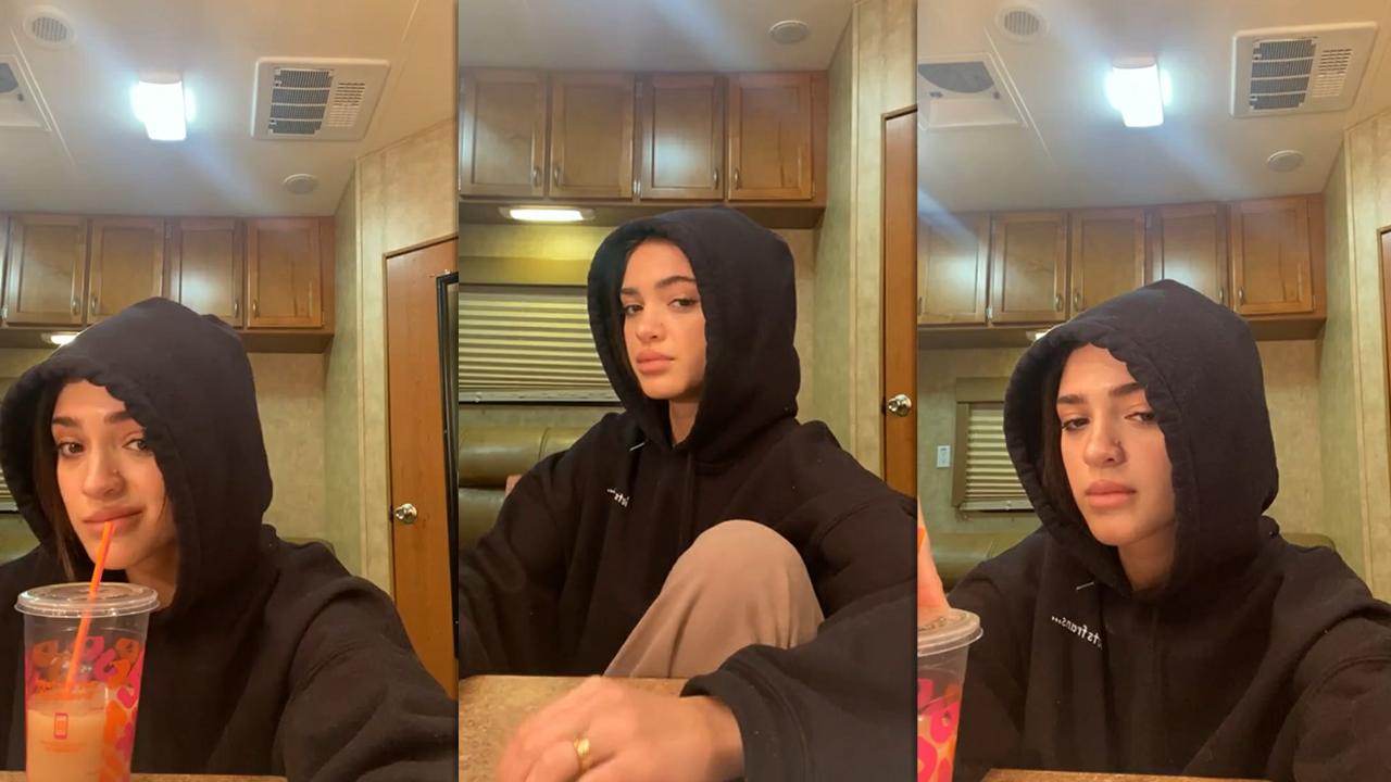 Luna Blaise's Instagram Live Stream from December 10th 2020.