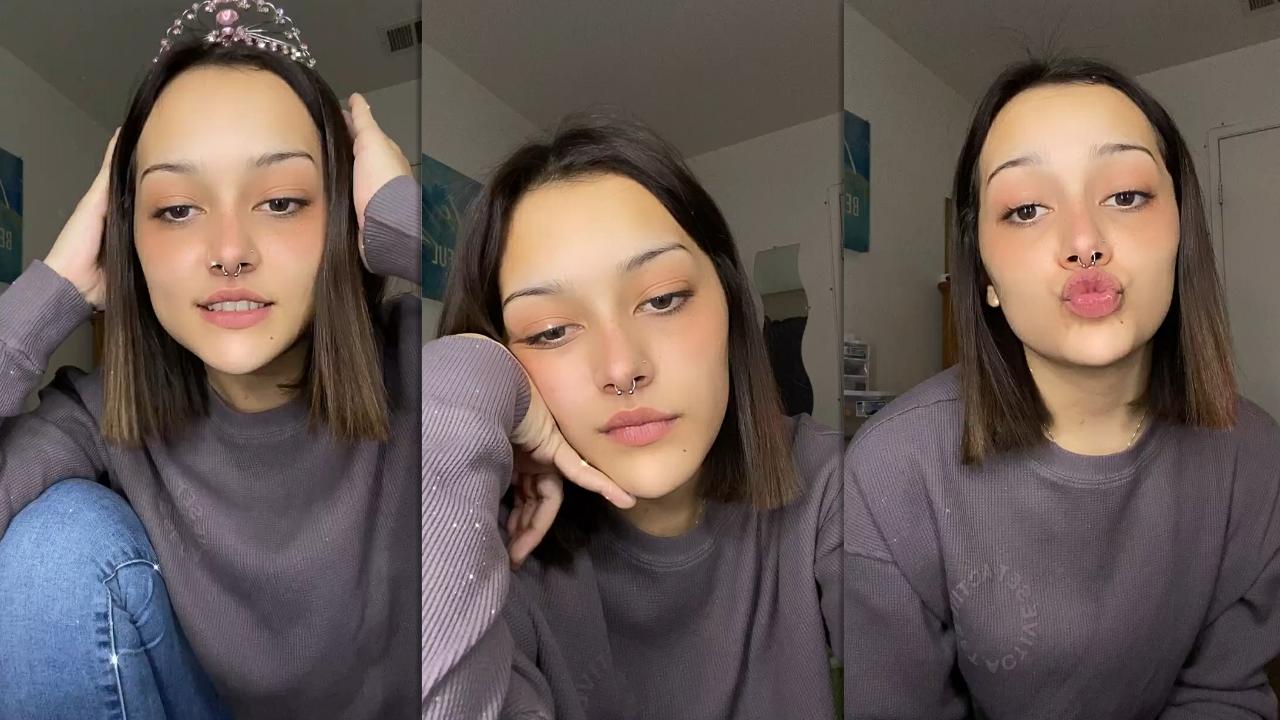 Hailey Orona's Instagram Live Stream from December 9th 2020.