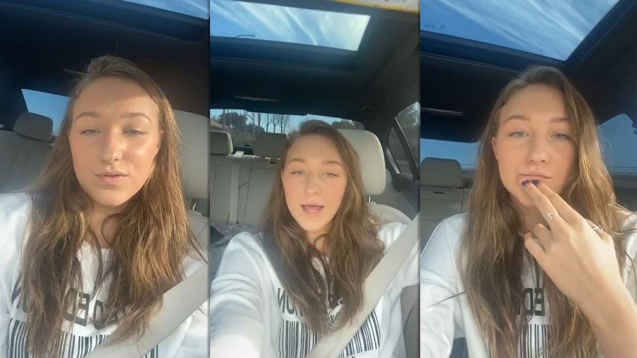 Ava Michelle's Instagram Live Stream from January 10th 2021.