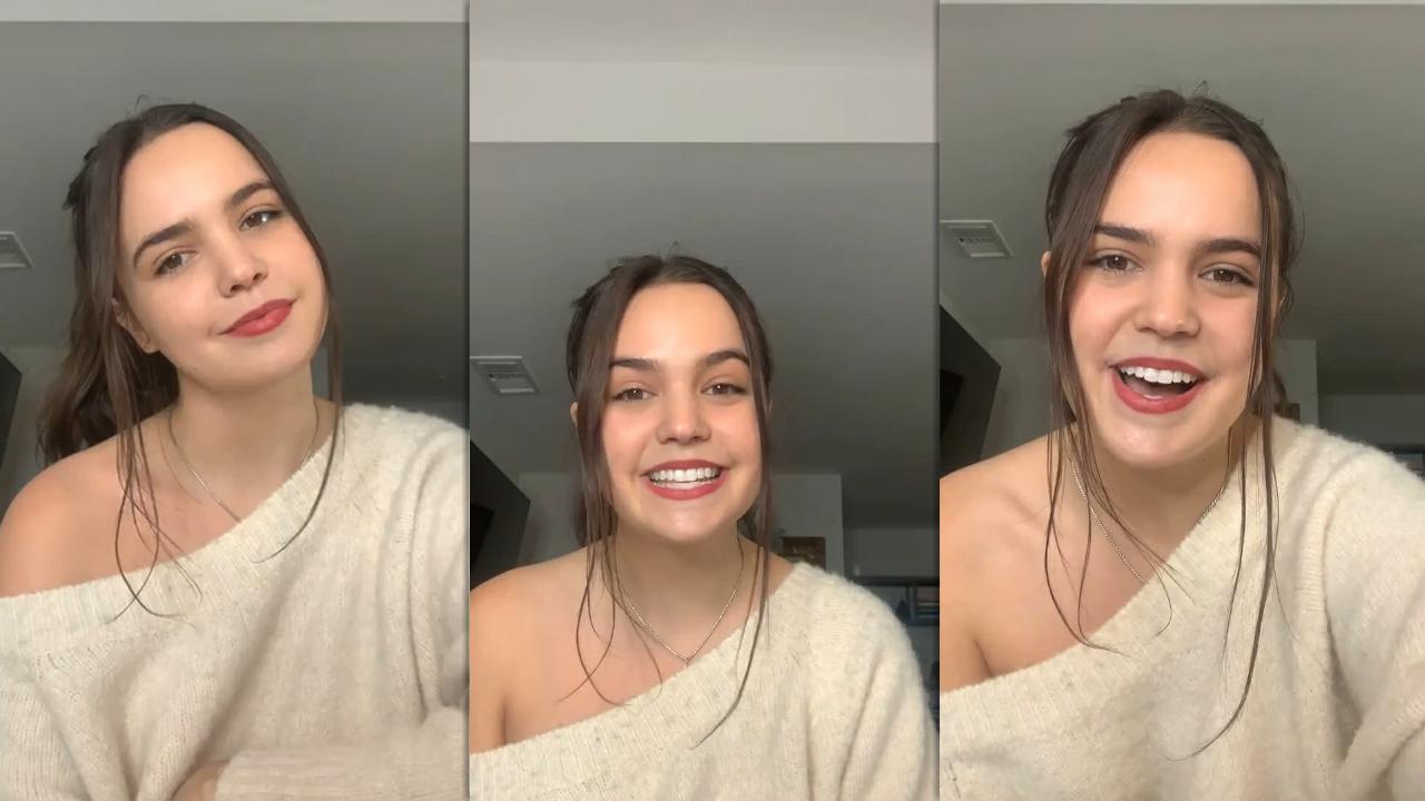 Bailee Madison's Instagram Live Stream from January 25th 2021.