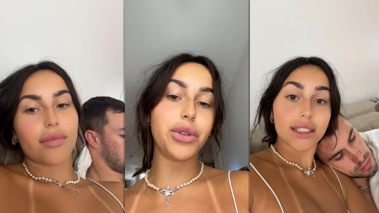 Claudia Tihan's Instagram Live Stream from January 16th 2021.