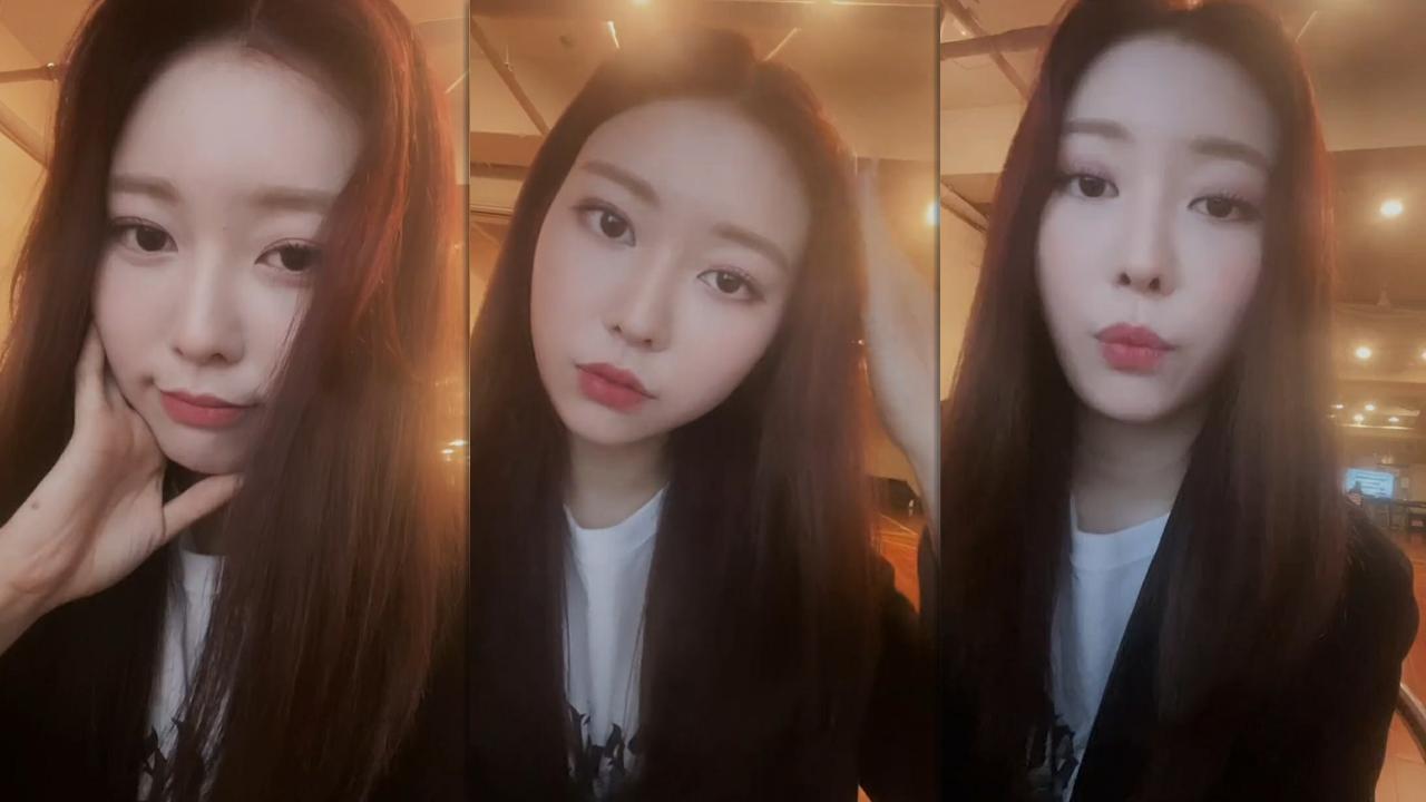 Jane (MOMOLAND)'s Instagram Live Stream from January 4th 2021.