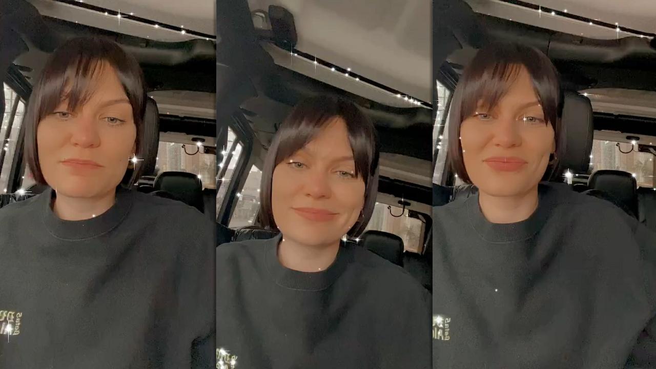 Jessie J's Instagram Live Stream from January 23th 2021.
