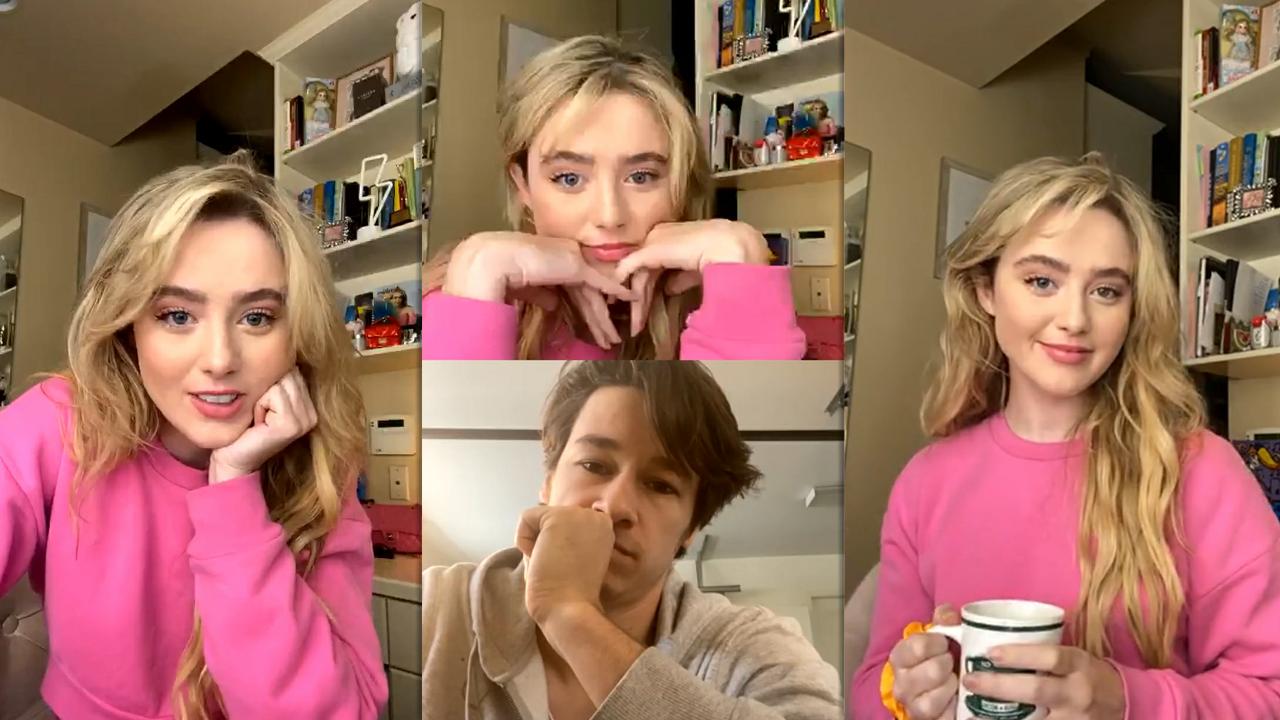 Kathryn Newton's Instagram Live Stream from January 27th 2021.